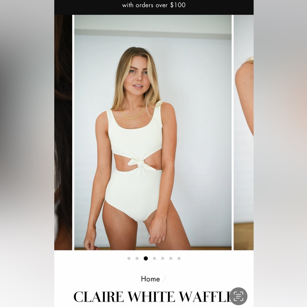 ISO Raising wild white waffle one piece, size small or medium.